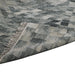 Grey, Hand-woven, Rectangle, Flat Weave PEQURA Rug