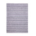 White and Grey, Stripe Pattern, PEQURA Rug