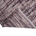 Maroon and Beige, Abstract Pattern PEQURA Rug