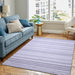 Grey, Stripe Pattern, Texture Wool PEQURA Rug