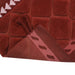 Red, white, and Peach, Hand-Tufted PEQURA Rug