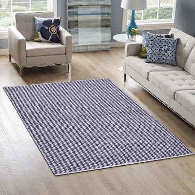 Grey and White, Stripe Pattern PEQURA