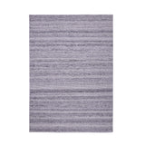 Grey, Stripe Pattern, Hand-Woven PEQURA Rug