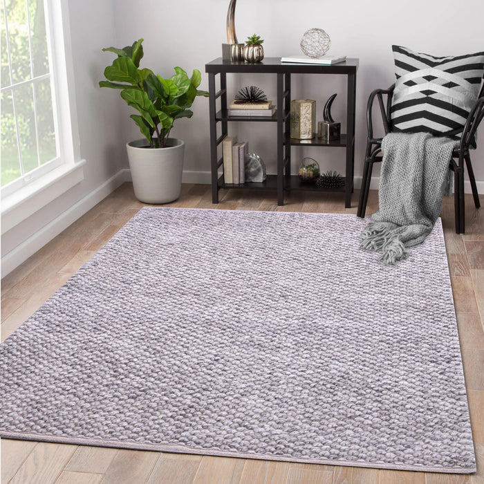 Natural Grey, Bubble Wool, PEQURA Rug