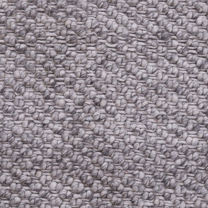 Natural Grey, Bubble Wool, PEQURA Rug