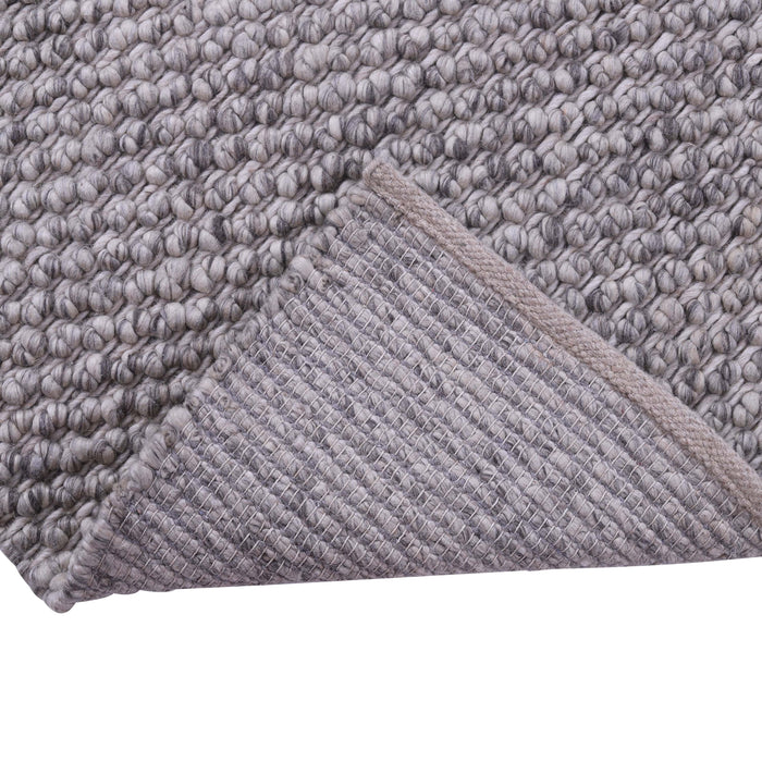 Natural Grey, Bubble Wool, PEQURA Rug
