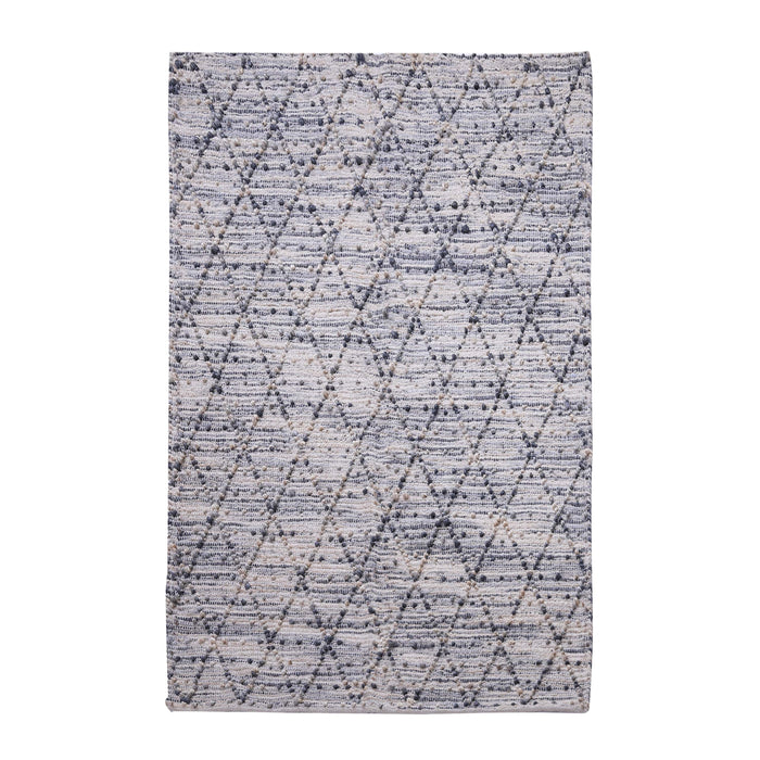 Natural Grey, Geometric, Jute PEQURA Rug
