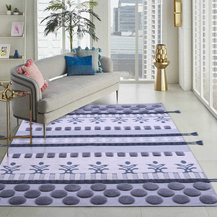 Natural Grey, Hand-Tufted, Wool PEQURA Rug