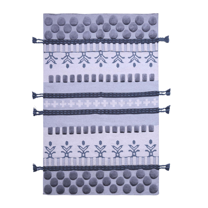 Natural Grey, Hand-Tufted, Wool PEQURA Rug