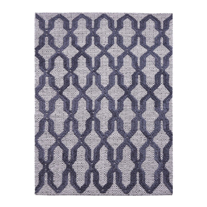 Natural Grey, Rectangle, Hand-woven PEQURA Rug
