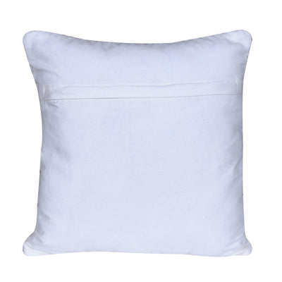 Multi Liner White Traditional Cushion Cover