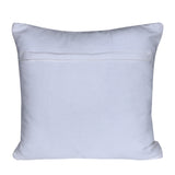 Plain White Handmade Macrame Cushion Cover