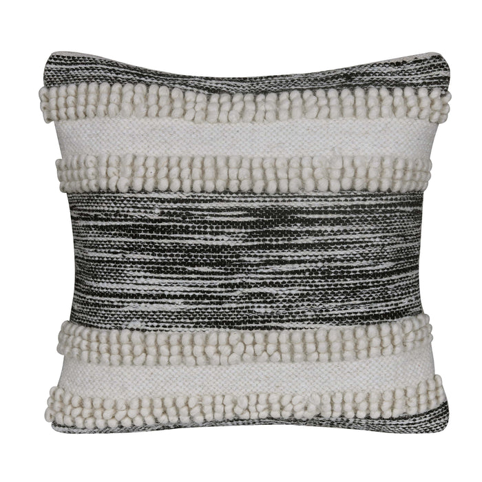 Dual Liner Black/White Cotton Cushion Cover