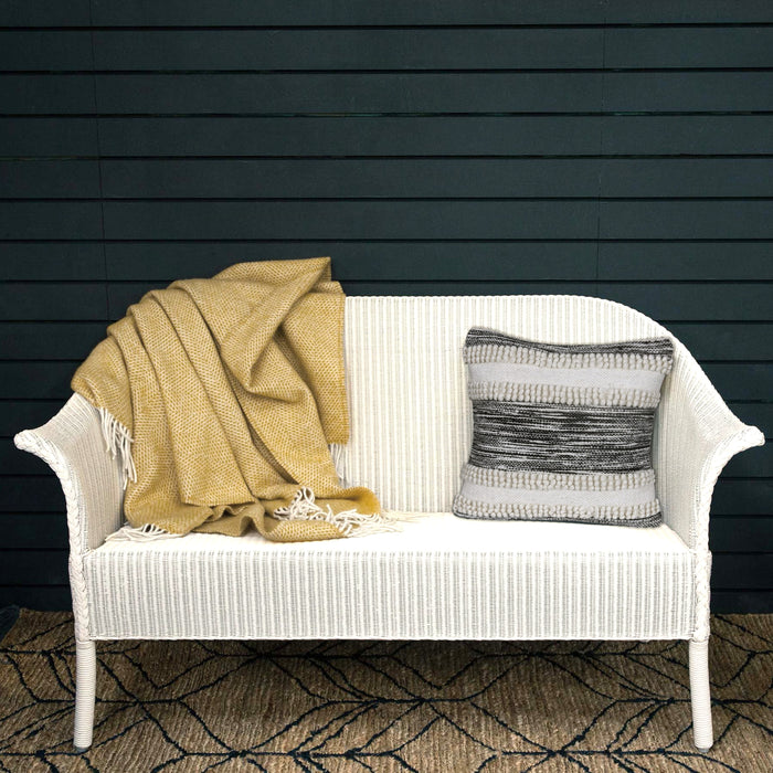 Dual Liner Black/White Cotton Cushion Cover