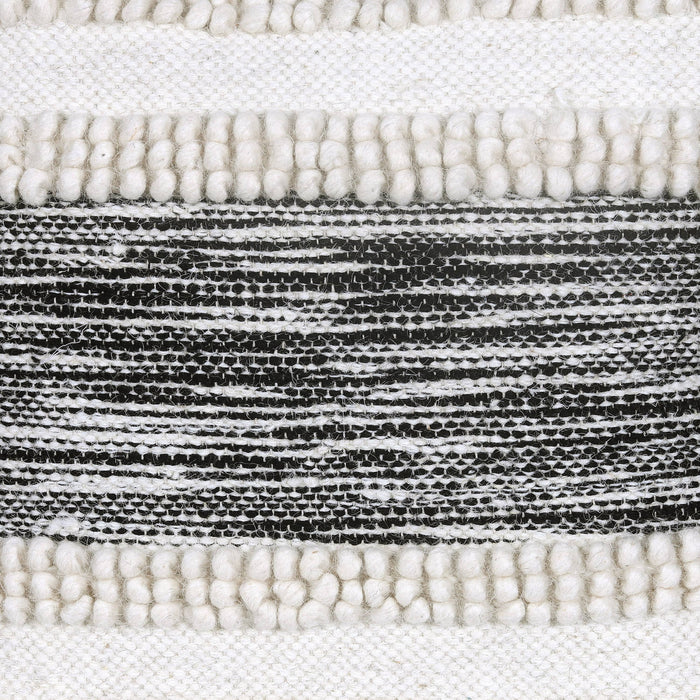 Dual Liner Black/White Cotton Cushion Cover