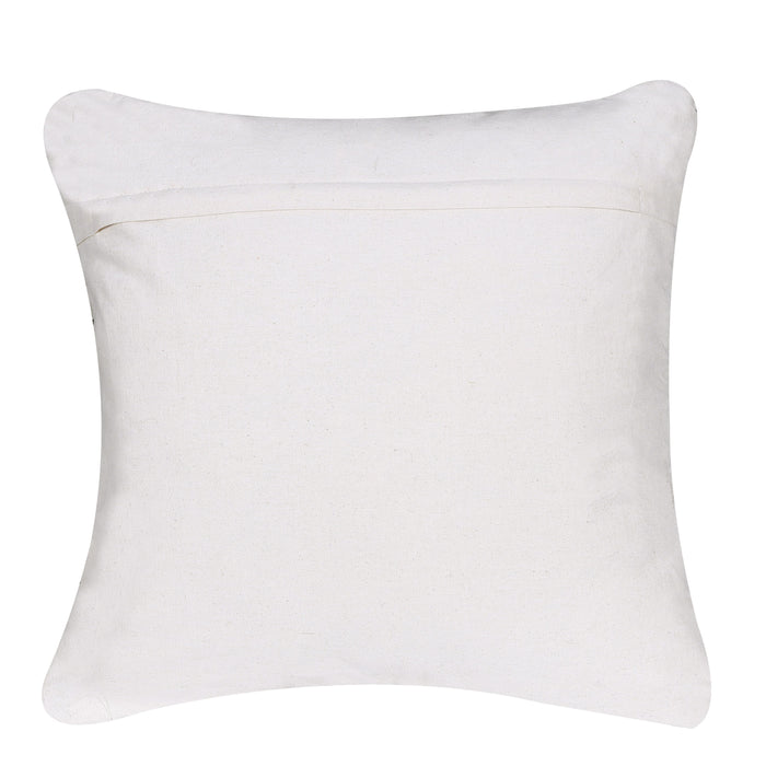 Front Wool Embroidery Cotton Cushion Cover