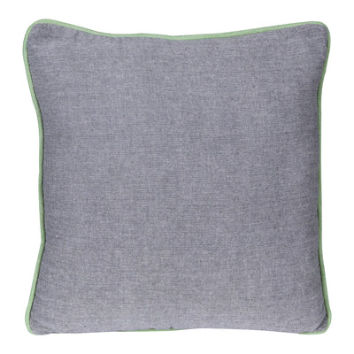 Natural Plain Reversible Cotton/Wool Cushion Cover - Set of 2 Pcs