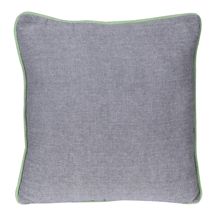 Natural Plain Reversible Cotton/Wool Cushion Cover - Set of 2 Pcs